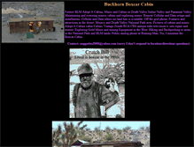 Tablet Screenshot of boxcarcabin.com